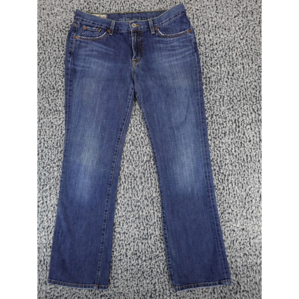 Lucky Brand Classic Rider‎ Jeans Blue Medium Wash Womens 10/30 Low Rise